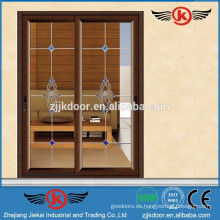 JK-AW9103 puerta de persiana enrollable de cocina / carril de aluminio para puerta corredera